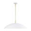 Luminaire suspendu en forme de dôme à 1 lumière Alshat-1267263896