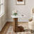 C-shaped End Table With Tabletop