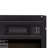 Electric Fireplace Insert 18" 1400W 120V ,Equipped With Remote Control, Ultra Thin Heater With Log Set & Realistic Flame