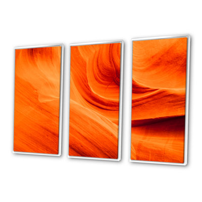 " Orange Upper Antelope Canyon " 3 - Pieces