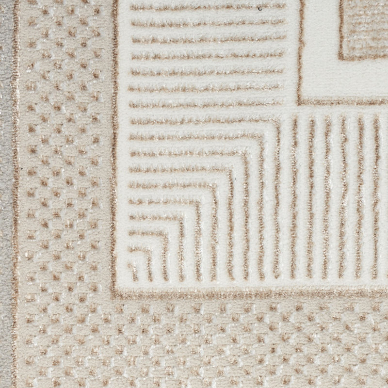 Ankica Geometric Area Rug, Rectangle 274 x 366cm