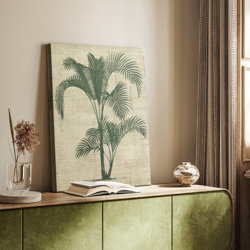 Silhouette de toile de jute II - galerie Cavas sur mesure, H 36 po x l 24 po
