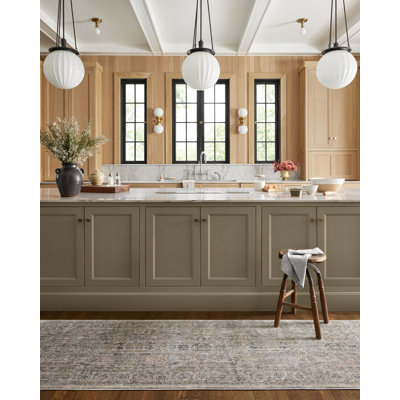 Jean Stoffer x Loloi Katherine Beige / Mist Area Rug