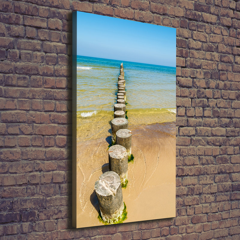 Breakwater - Wrapped Canvas Print