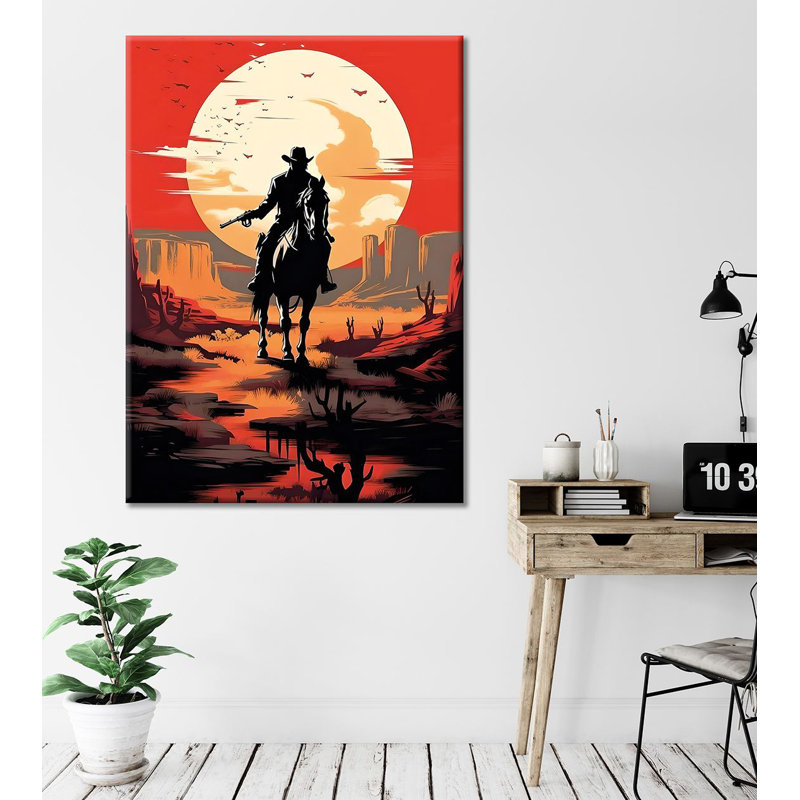 Peinture sur toile 19,7 x 27,6 po | Impression numérique haute qualité 50% coton / 50% polyester | Cadre en bois robuste (0,8 x 0,8 po) | Parfait pour le salon, la chambre à coucher ou le bureau