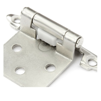 Cabinet Hinges Overlay Self Closing 20 Pieces