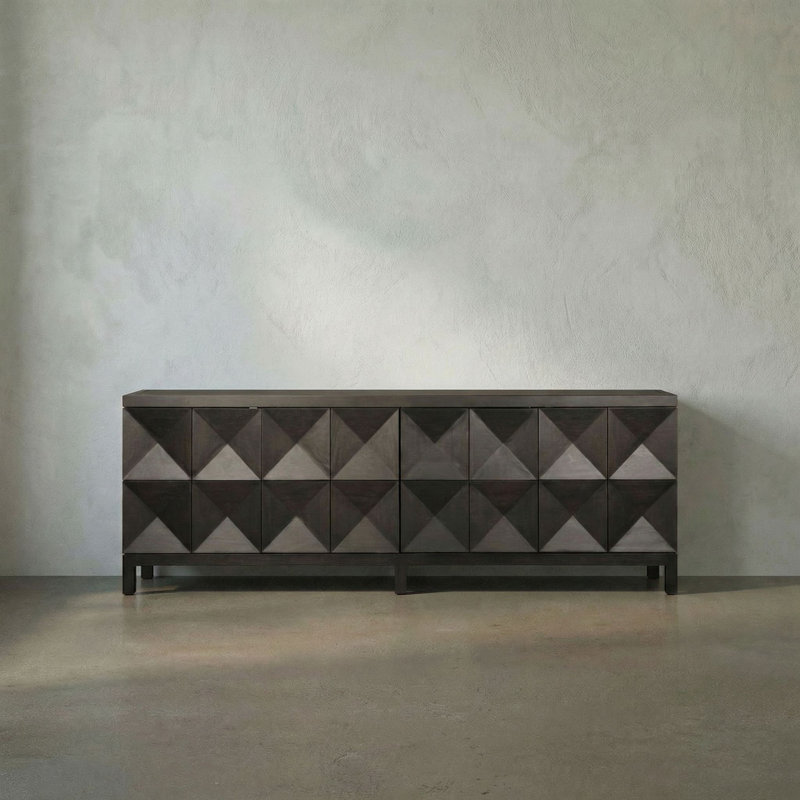 Quadrant 4 Door Sideboard, Ebony