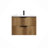 30" Wall-Mounted Bathroom Vanity With 3D Fluted Panel & Ceramic Integrated Sink