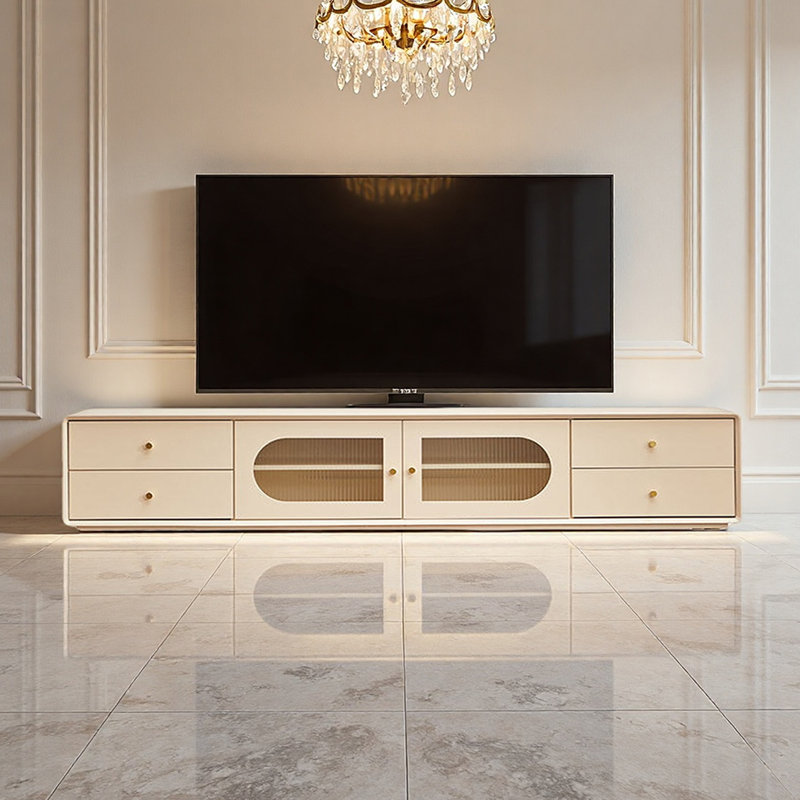 Meuble télé Fenwick, 14.56"H x 86.61"L x 13.77"W