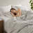 Luxury Grey Bedding Sets, Linen Blend, Timeless Style For All Seasons