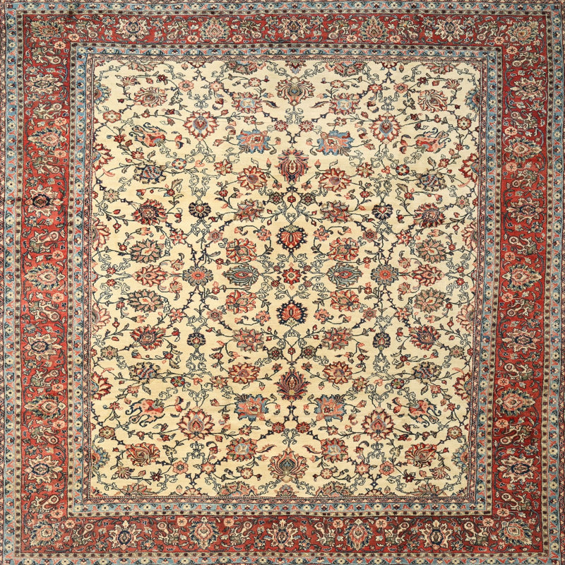 Lexi-Mai Oriental Indoor Rug, Square 6'