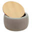 Repose-pieds rond avec rangement, fonction 2 en 1, table de bout avec repose-pieds-639990503