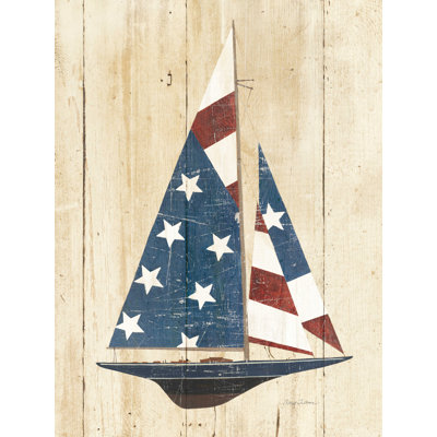 Drapeau américain - impression sur toile tendue