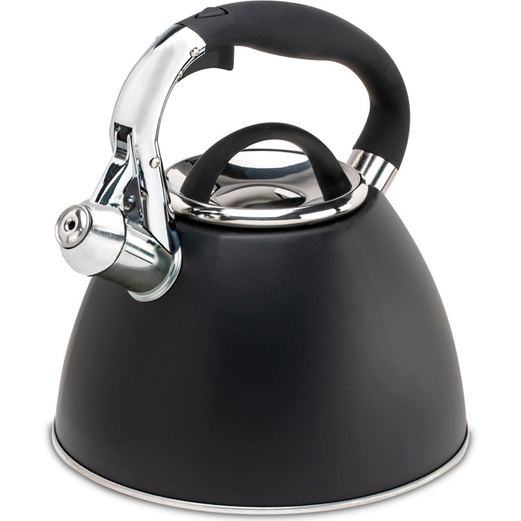 Supreme Housewares 2 Quarts Stainless Steel Whistling Stovetop Tea Kettle