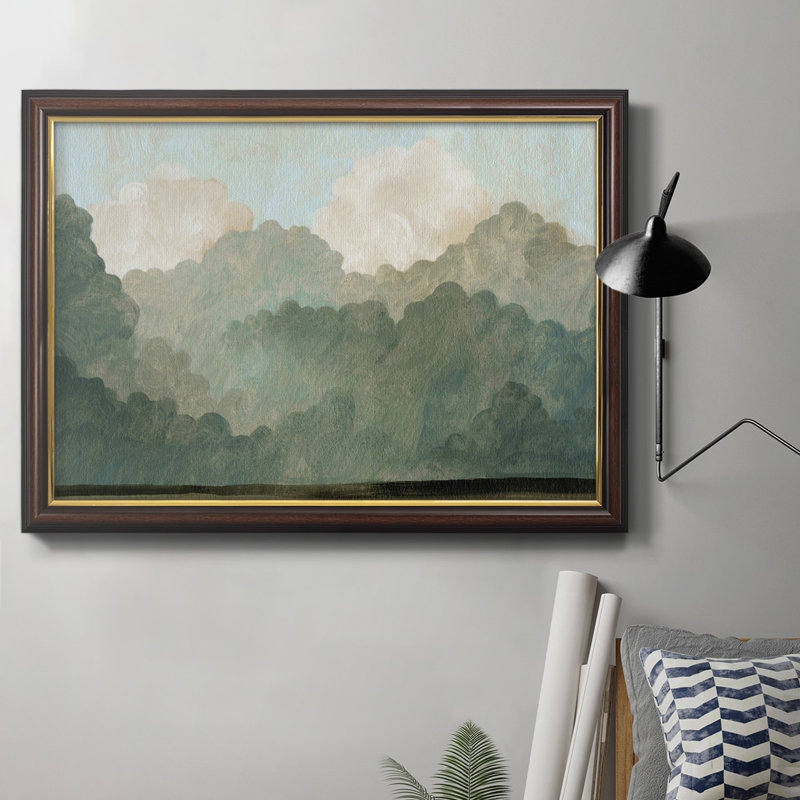 Toile encadrée de qualité supérieure Autumn Thunderstorm II - prête à être accrochée, H 16 po x l 20 po x P 1 po