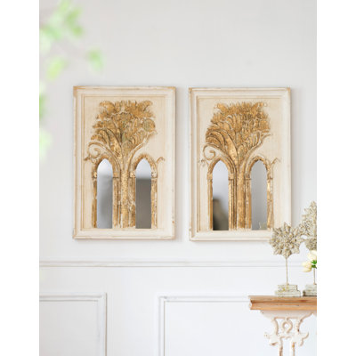 Ensemble de 2 miroirs d'appoint