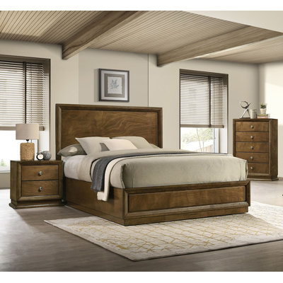 Full Bed, Walnut