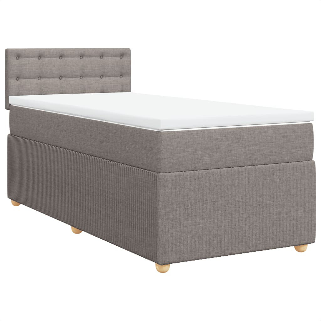 Boxspringbett Bozhil mit Topper