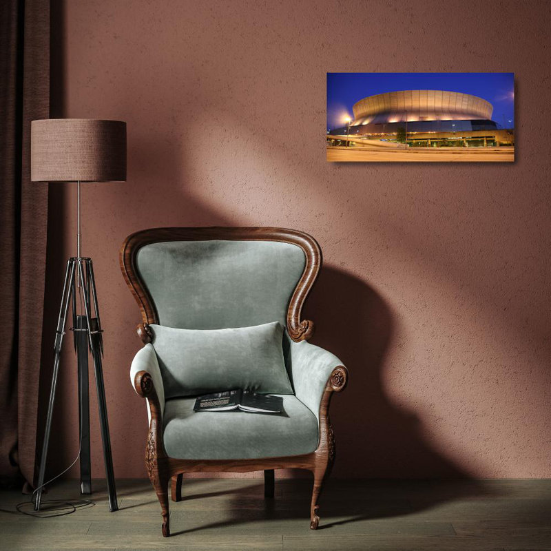 Louisiana Superdome, La Nouvelle-Orléans, H 9 po x l 18 po