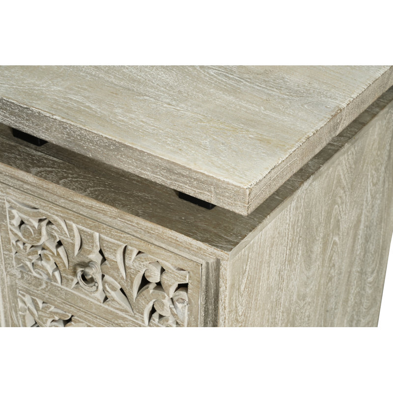 Bureau d'écriture rectangulaire l 68 po Harleen, Gris