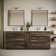 Fresca Formosa 84" Freestanding Double Sink Bathroom Vanity Set with Top, Sink and Mirrors - Faucets Not Included