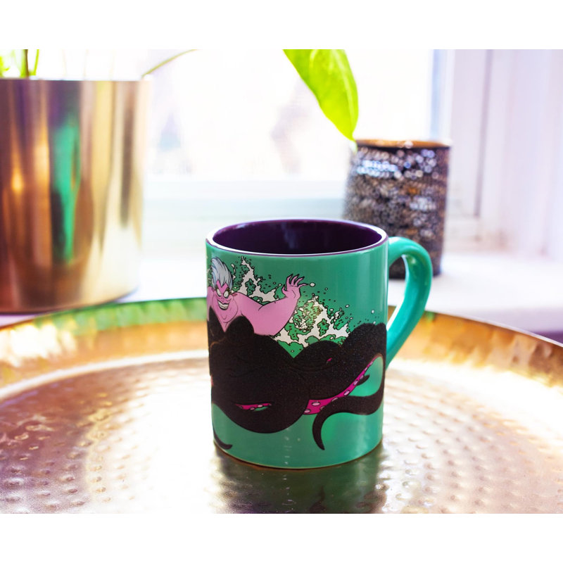 Grande tasse en céramique Disney Villains Ursula Peut contenir 14 onces