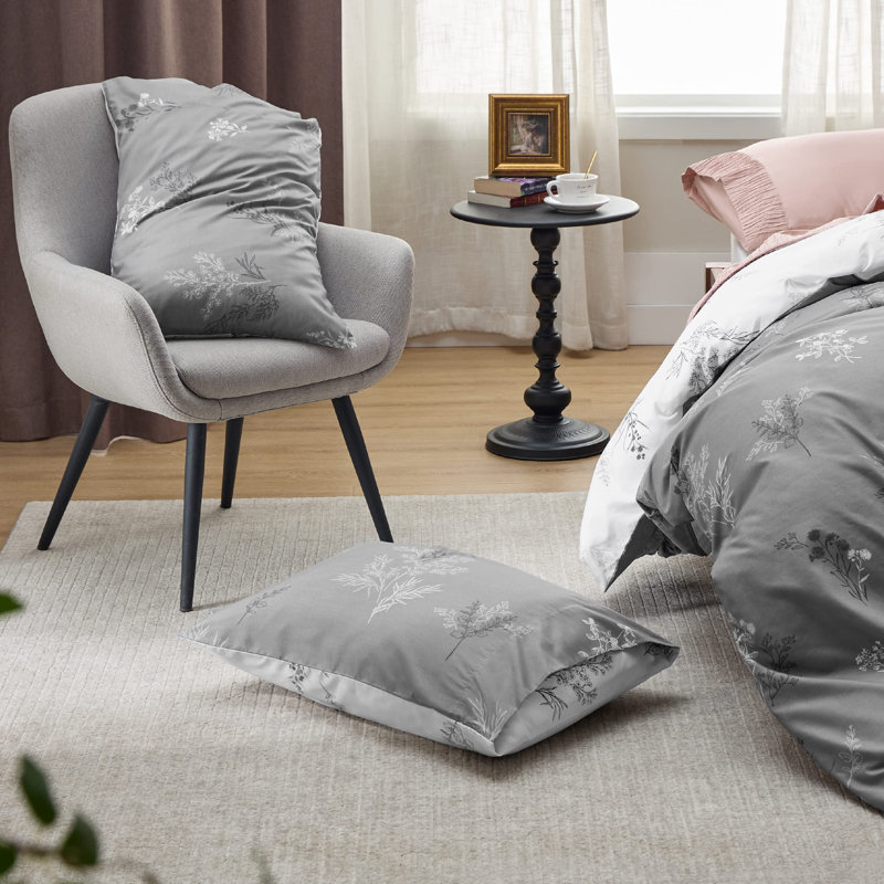 Bedsure Reversible Duvet Cover Set with Zipper Closure GentleSoft™️, Twin Duvet Cover + 1 Standard Pillowcase
