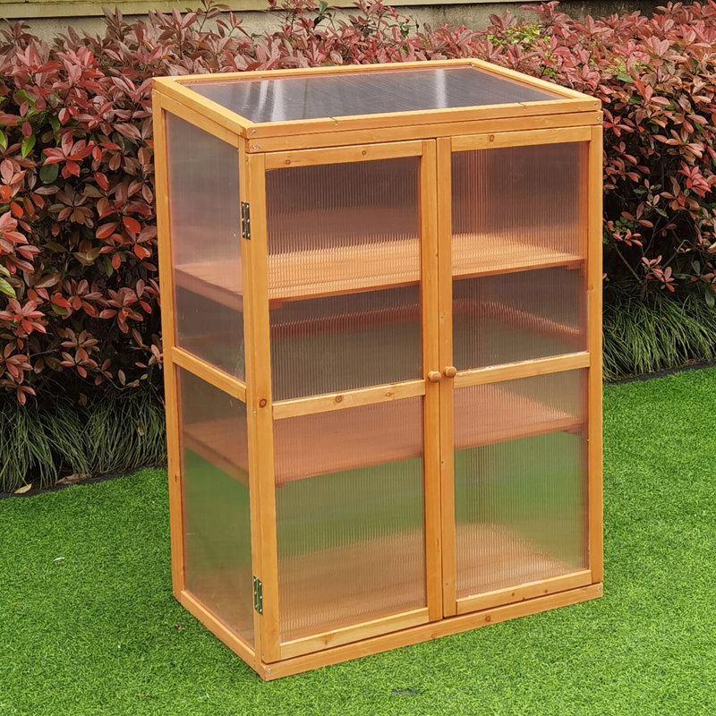29.9" W x 18.5" D Cold Frame Greenhouse