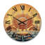 Horloge murale en bois massif Plumerville-728072179