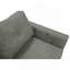 Canapé modulaire 2 pièces noir cendré