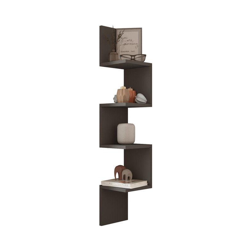 Locelso Floating Shelf, Grey