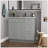Versatile 36 In. W X 21 In. D X 34.5 In. H In Shaker White Plywood Ready To Assemble Floor Vanity Sink Base Kitchen Cabinet With Right Door-745802551