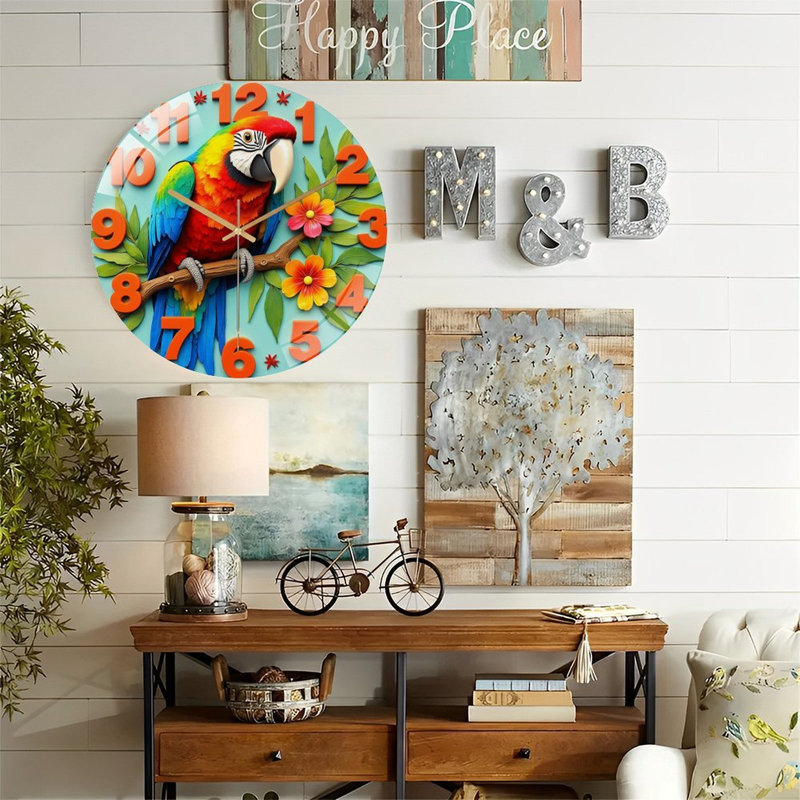 Horloge murale 12 po