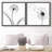 «Dandelion Duo In the Wind», images neutres sur toile encadrée, impression sur toile 2 pièces-88315100-88315102