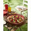 Emile Henry Made In France Round Flame Pizza Stone, 14.6 x 14.6", Burgundy-806027631