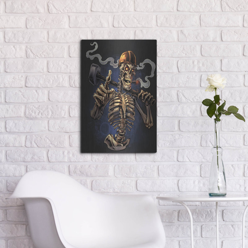 «Sledgehammer Skeleton Licensing» par Flyland Designs, H 24 po x l 16 po