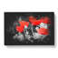 Red Poppy Field - Wrapped Canvas Painting-56640421