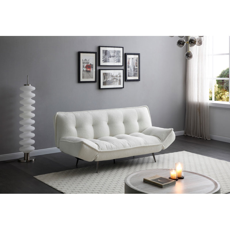 Dichiera 3 Seater Sofa Bed, Cream