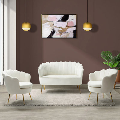Hendrix 50.2'' Velvet Loveseat