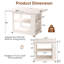 Table basse à roulettes extensible Soild-1562581881