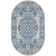 Cowell Oriental Blue/Gray Indoor/Outdoor Area Rug