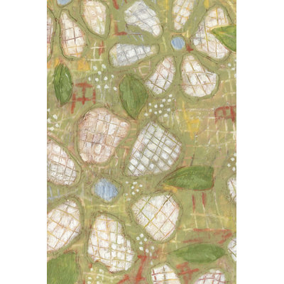 Textured Petals I by Karen Deans - Wrapped Canvas Art Prints