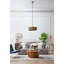 Lustre tambour en fer 3 lumières Claud-1545287417