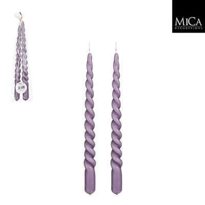 Unscented Taper Candle Set