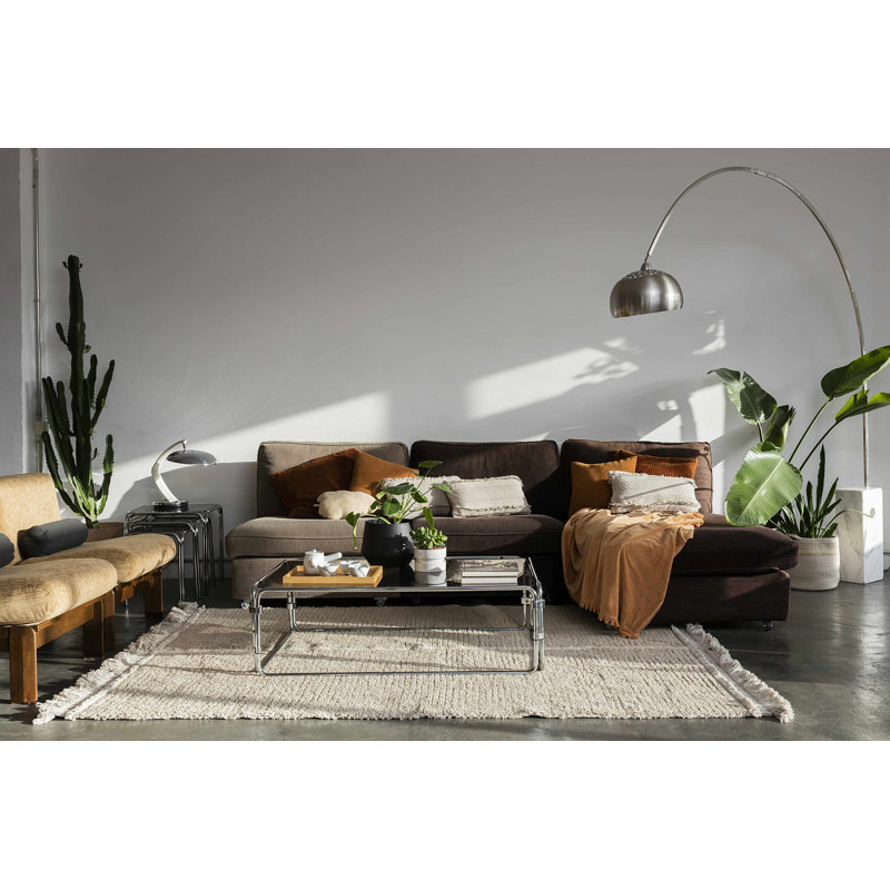 Reversible Washable Rug Duetto Sage, Retangle 7' 10" x 5' 7"