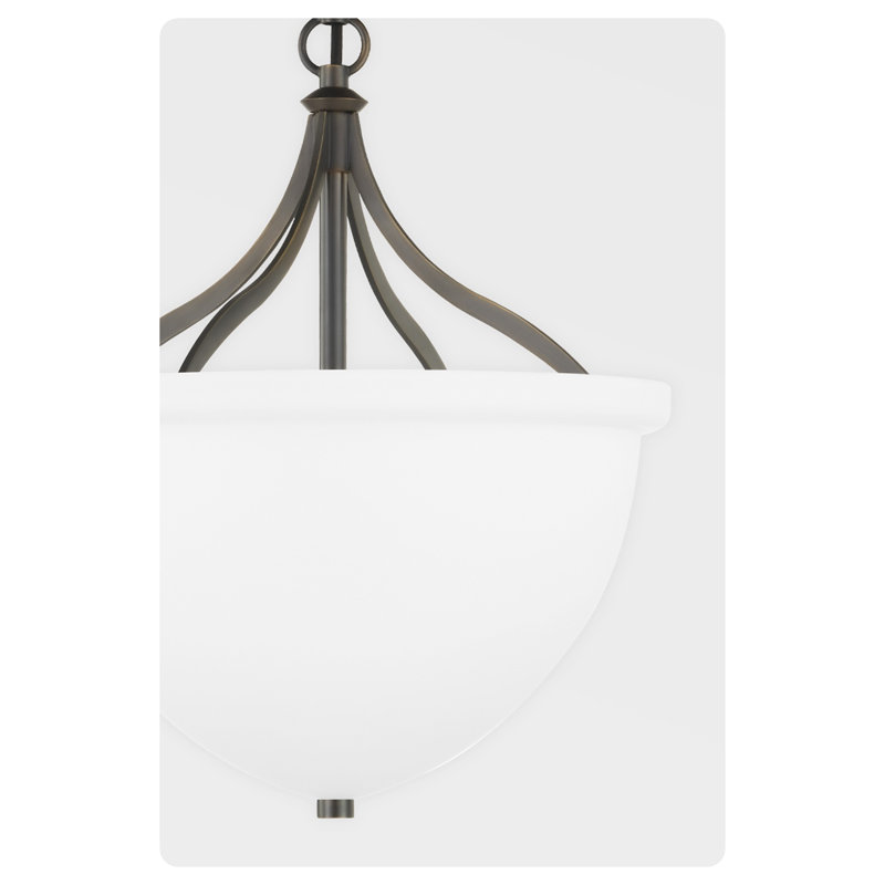 Browne 3 - Light Pendant, Distressed Bronze