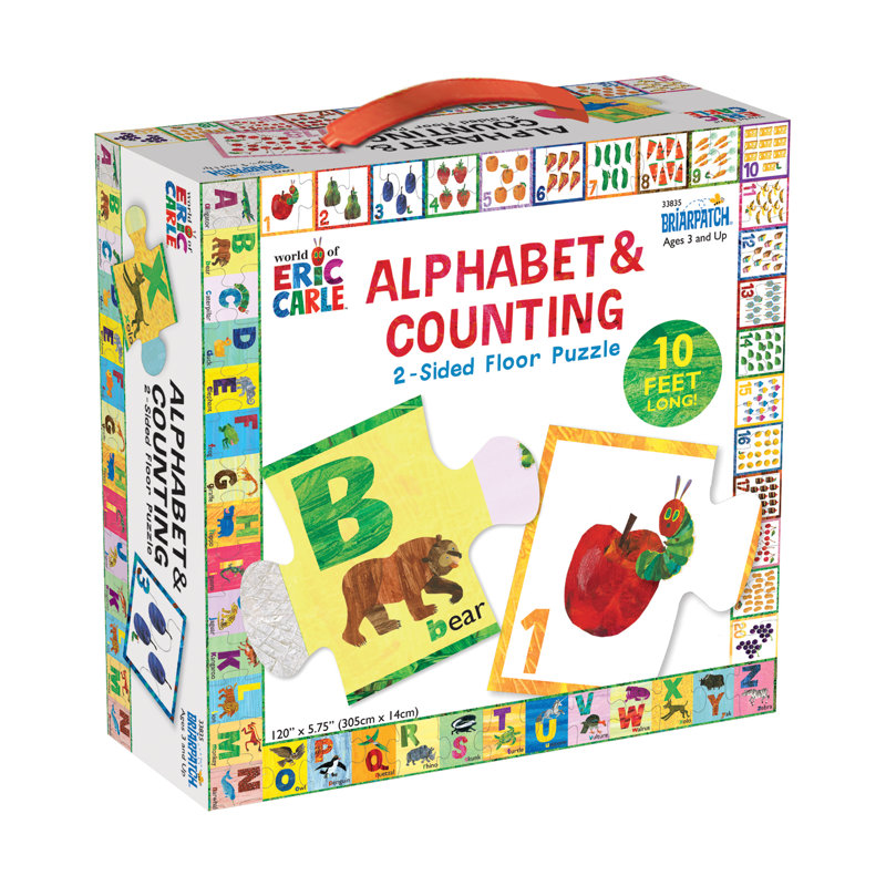 Le monde de l'alphabet et du comptoir Eric Carle