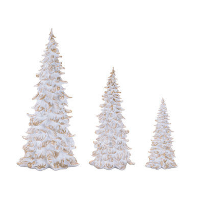 Embossed Christmas Tree (Set of 3)
