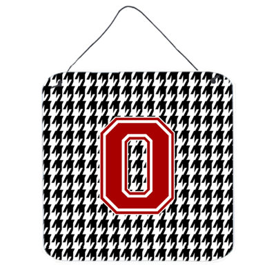 « houndstooth » par denny knight, impression sur plaque