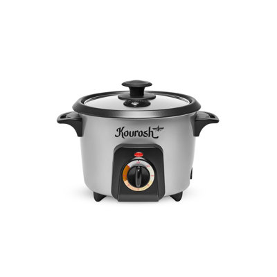 Cuiseur à riz persan automatique Yedi Kourosh - Croûte de riz parfaite Tahdig (4 tasses)